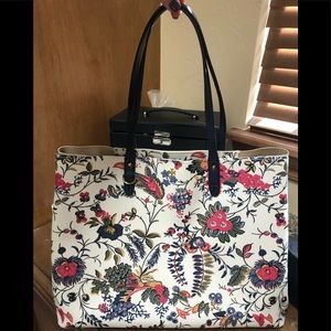 Tory Burch tote and wallet